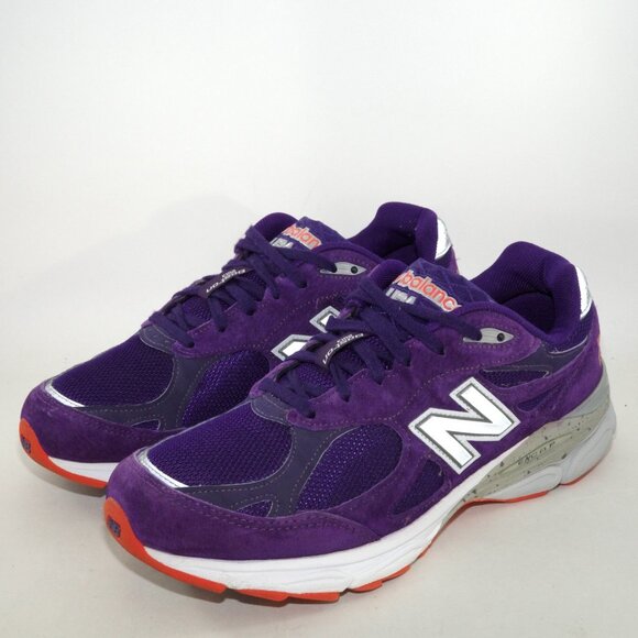 Rare 2013 New Balance 990v3 Boston Marathon M990BOS3 Made in USA Purple US 9 - Picture 2 of 12